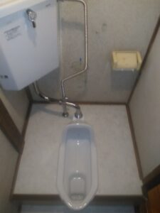 【船橋市】和式トイレを新品に取り替えました。